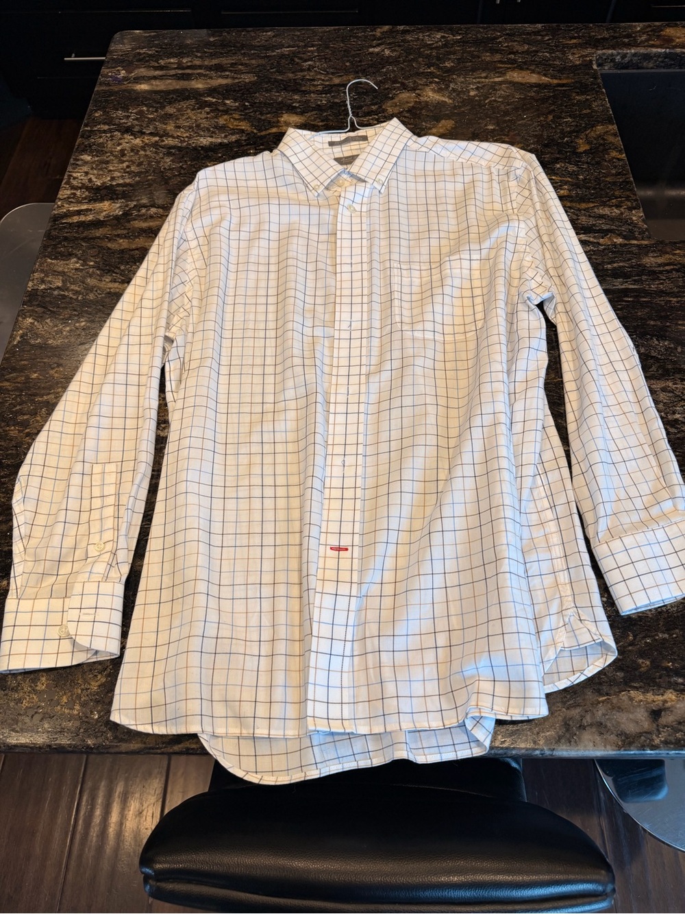 Daniel Cremieux Signature Collection White Dress Shirt Men’s L